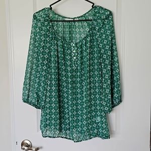 Liz Claiborne 3/4 blouse